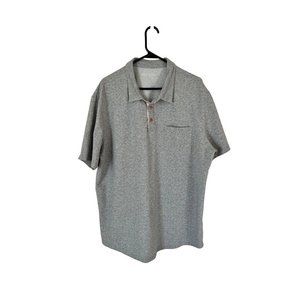 Veboon drop cut lux henley gray size‎ 2XL